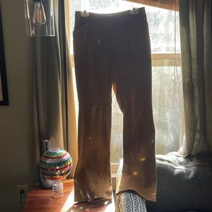 Covington suede leather Western Rodeo pants (vintage)